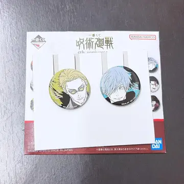 제일복권 주술회전 5주년 캔뱃지 고죠 나나미