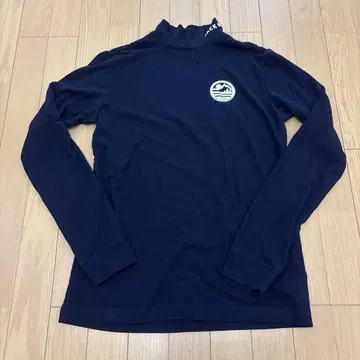 잭 버니 네이비 하이넥 셔츠