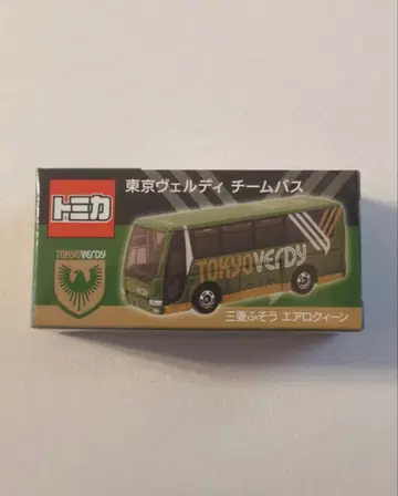 토미카 도쿄 베르디 팀 버스 J리그 미쓰비시 후소 에어로 퀸 굿즈