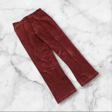 [ 폴 스튜어트 ] (82) 코듀로이 팬츠 긴 길이 슬림 보르도 계열