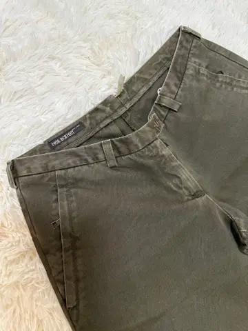 y2k 닐바렛 Neil Barrett 올리브 그린 치노 팬츠