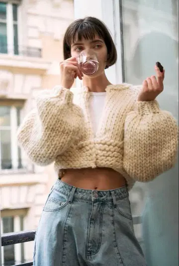 새상품 THE TOE Enfield Handmade Cardigan