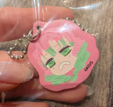 귀멸의 칼날 칸로지 미츠리 이상한 얼굴 볼체인 키링