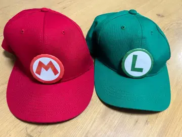슈퍼 마리오 캐릭터 모자 2개 세트
