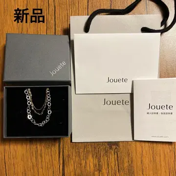 새상품 Jouete 레이어드 초커 세트 콤비 컬러