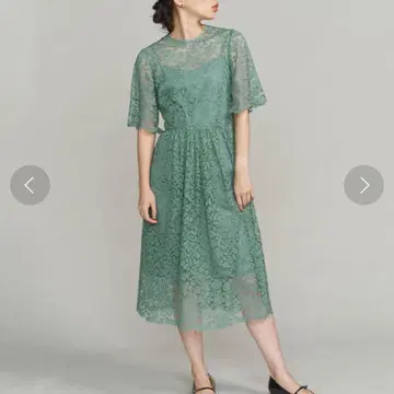 새상품급 유나이티드 애로우즈 BEAUTY&YOUTH 레이스 원피스