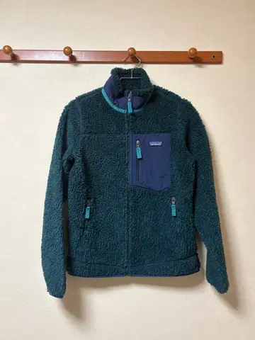 patagonia 플리스 자켓 다크 그린