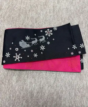 크리스마스 반폭 오비