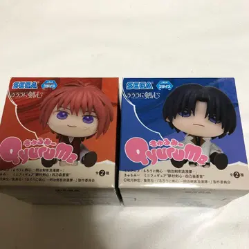 바람의 검심 큐룽하게 쳐다보는 포즈 히무라 켄신 & 시노모리 아오시