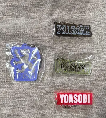 YOASOBI 아크릴 키링 4개 세트