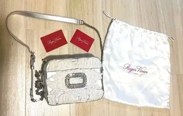 Roger Vivier 숄더백 실버/화이트