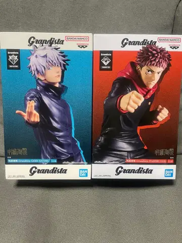 Grandista 주술회전 고죠 사토루 이타도리 유우지 피규어 세트