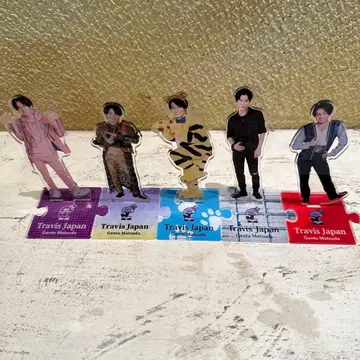 Travis Japan 아크릴 스탠드 마츠다 겐타 5체 세트