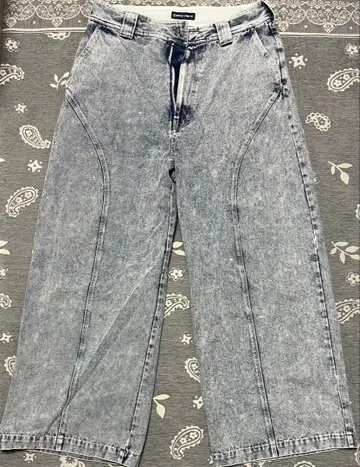 NAUTICA JEANS CO./코튼 폴리에스테르 커브 팬츠