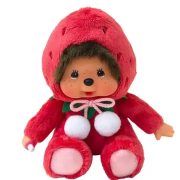 몽치치 고토치 후쿠오카 아마오우 딸기 S사이즈 한정판 몽치치 레어 인형