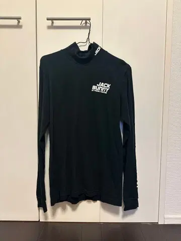 JACK BUNNY 블랙 터틀넥 셔츠 4 사이즈