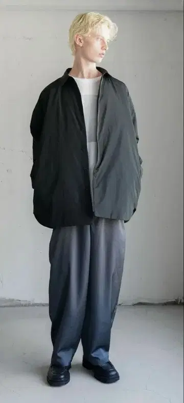 CTHY HIGH-END 에어로 젤 셔츠 블루종 사이즈 2