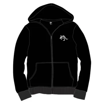 B'z Dinosaur 후드티 블랙 L 사이즈