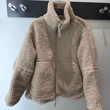 루즈 테디 자켓 베이지