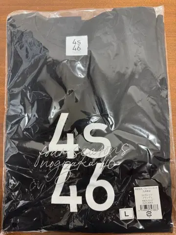 노기자카46 봄/여름/가을/겨울 포 시즌즈 T셔츠 L 사이즈 블랙