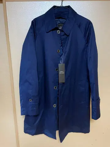 새상품 네이비 스텐카라 코트 6(L) 베스트 탈부착 가능