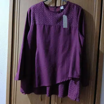 골든베어 튜닉 새상품 레이스 포함 사이즈 L