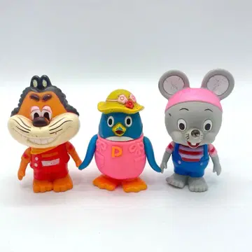 자자마루 핏코로 포로리 소프트 비닐 인형 니코니코푼 쇼와 레트로