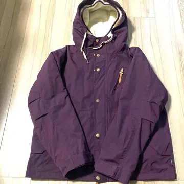 coen/코엔 플리스 라이너 포함 퍼플 마운틴 후드티 3가지 패턴