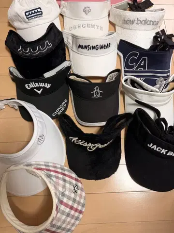 골프 선바이저 세트