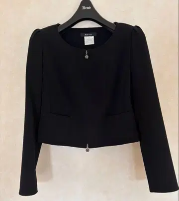 르네 노카라 블랙 자켓 36