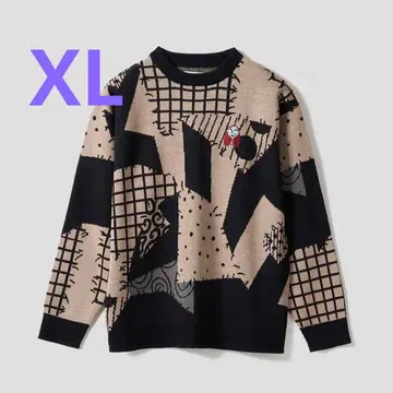 XL 그라니프 나이트메어 비포어 크리스마스 샐리 자카드 니트