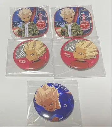 이나즈마 일레븐 고엔지 슈야 캔뱃지 5개 세트