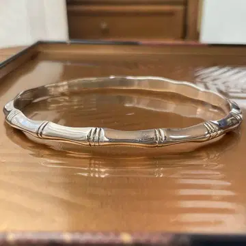 실버 925 뱅글 앤티크 각인 있음 해외 핸드메이드 제품