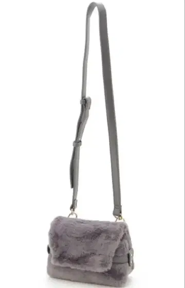 새상품 앱와이어 리셰 미니 퍼 숄더백 차콜 그레이