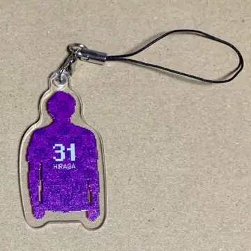 교토 산가 F.C. 히라가 다이쿠 참 스트랩 아크릴 키링