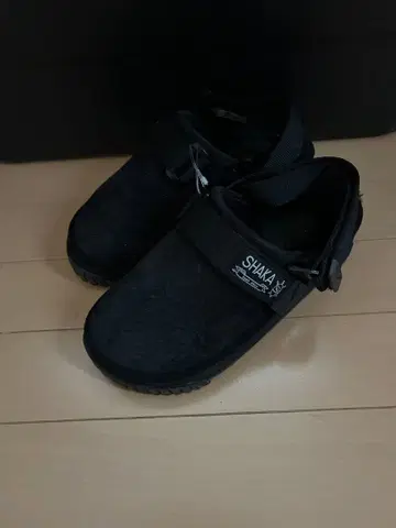 SHAKA 스포츠 샌들 통굽 블랙 22cm