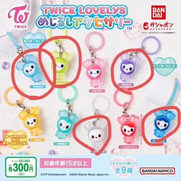 TWICE LOVELYS 메지루시 액세서리 5개 세트