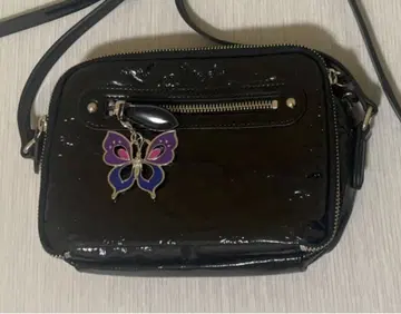 ANNA SUI 숄더백 버터플라이 참 Anna Sui