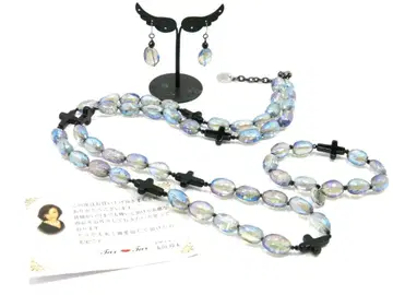 타타 목걸이 & 팔찌 & 귀걸이 세트 마루야마 레이미 18708102