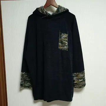 Soulberry 후드 부착 니트 후드티