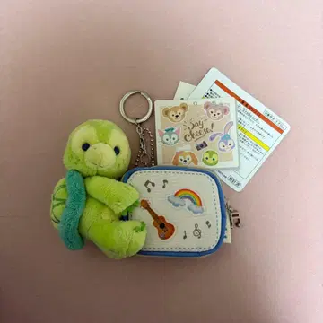디즈니씨 봉제 인형 키체인 미니 파우치 오르멜