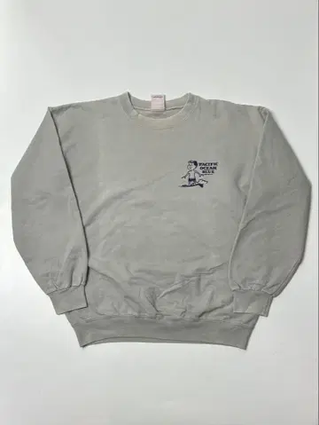 PACIFIC OCEAN BLUE 맨투맨 그레이 L 사이즈