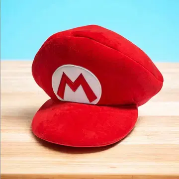 마리오 팬캡 빨간색 모자 usj 머리띠 햇