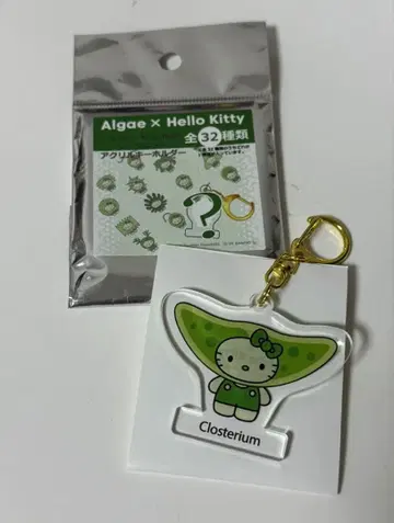 오사카 간사이 만박 일본관 모 키티 아크릴 키링 Closterium