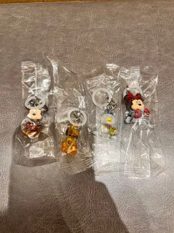 디즈니 캐릭터 메지루시 액세서리 4개 세트