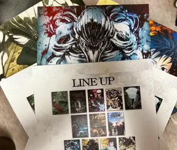 제일복권 주술회전 5th anniversary 포스터+클리어 파일