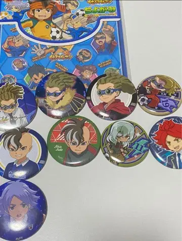 이나즈마 일레븐 캔뱃지 묶음 판매