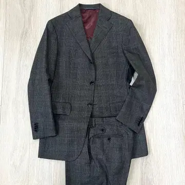 영국 글렌체크 패턴 비즈니스 정장 170-8drop