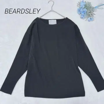 [ 새상품급 ] 비어즐리 심플 돌먼 상의 블랙 깔끔한 캐주얼