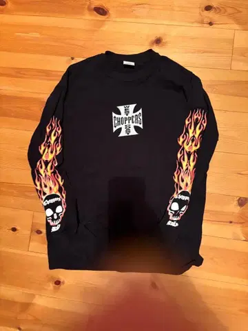 CHOPPERS 롱 슬리브 셔츠 WEST COAST